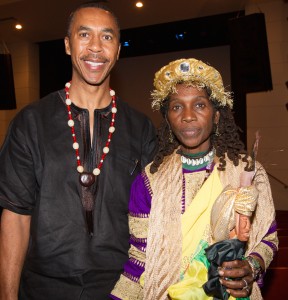 Roy Anderson and Gloria Simms. Photo William Farrington